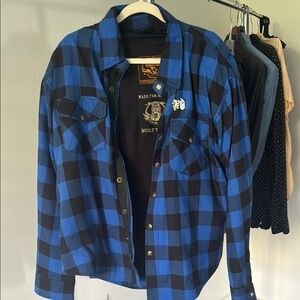 Milwaukee Leather Men’s Biker Flannel